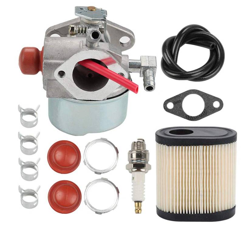 Hippotech 640303 Vergaser mit 36905 Luftfilter für Tecumseh LEV100 LEV105 LEV120 LV195EA LV195XA Toro 20016 20017 20018 6,75 PS Recycler Rasenmäher Rasenmäher von Hippotech