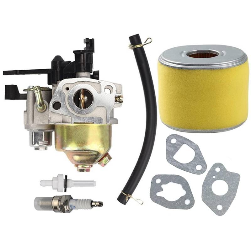 Hippotech Vergaser mit Luftfilter Tankgelenkfilter für Honda GX160 GX110 GX140 GX200 GX120 5,5 PS 4 PS 6,5 PS Motor ersetzt 16100-ZH7-W51 von Hippotech