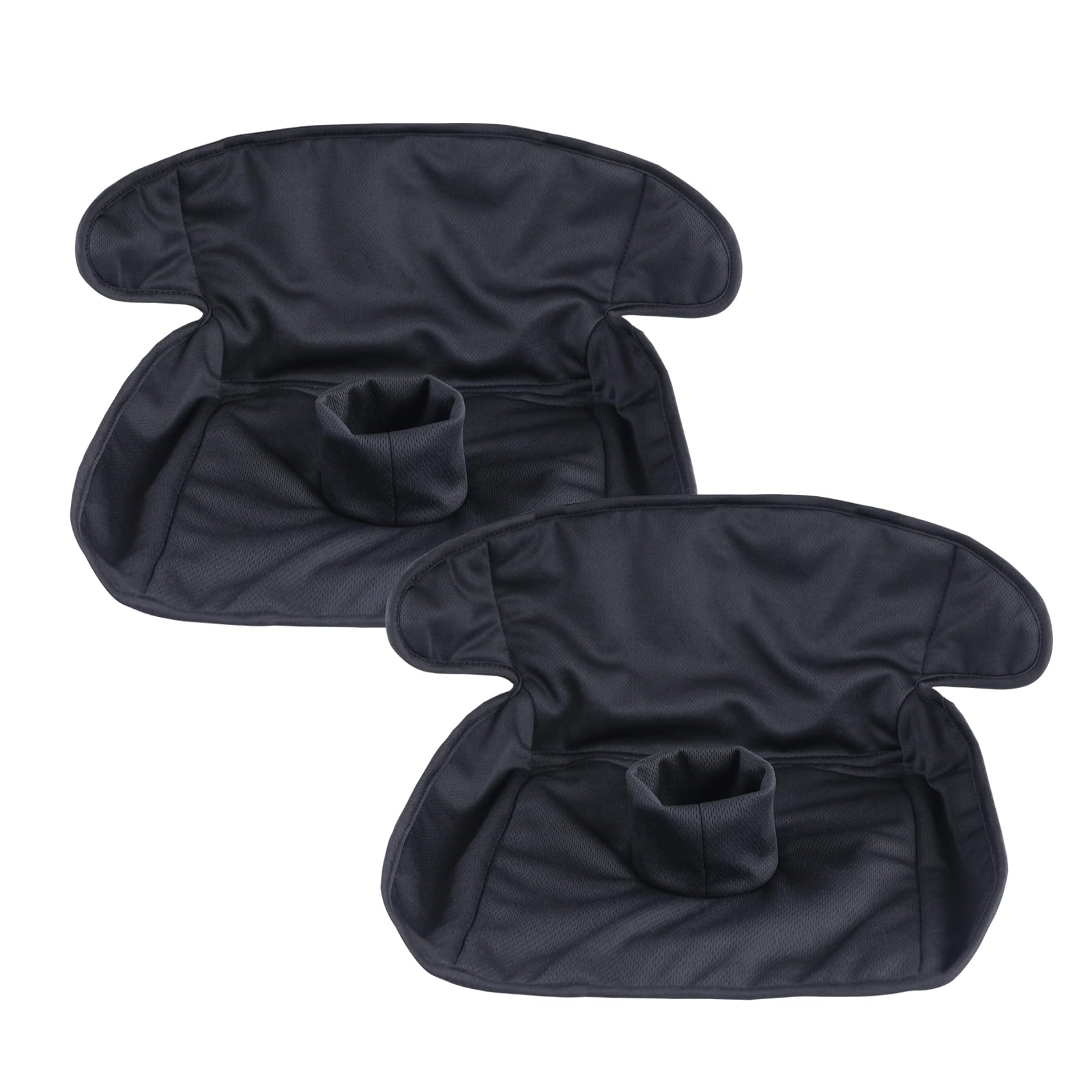 Hisprout 360 Comfort Universal Kindersitz Protektor Pad für Töpfchen Training,Windel Lecks für Toilettentraining,Fit Alle Größen Autositze(Black 2pack) von Hisprout