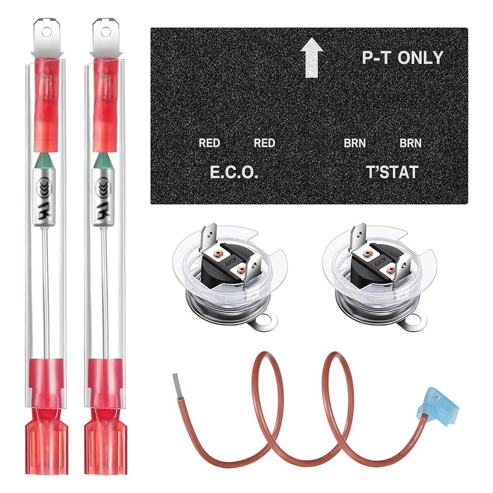 Histos Thermische Abschaltung für Warmwasserbereiter im Wohnmobil mit ECO-Thermostat-Montagesatz, Ersatzteile für 91447 93866 (2 Stück) von Histos