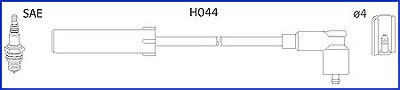 Hitachi Zündkabelsatz [Hersteller-Nr. 134481] für Renault von Hitachi