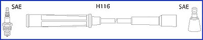 Hitachi Zündleitungssatz [Hersteller-Nr. 134465] für Renault von Hitachi