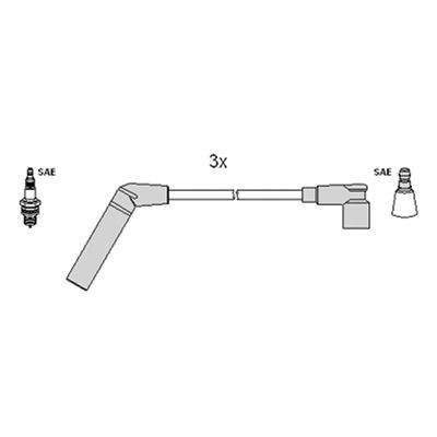 Zündleitungssatz Hitachi 134263 von Hitachi