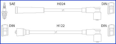 Zündleitungssatz Hitachi 134347 von Hitachi