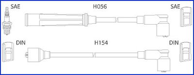 Zündleitungssatz Hitachi 134366 von Hitachi