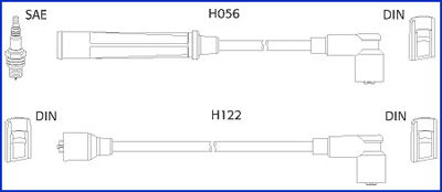 Zündleitungssatz Hitachi 134474 von Hitachi