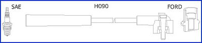 Zündleitungssatz Hitachi 134673 von Hitachi