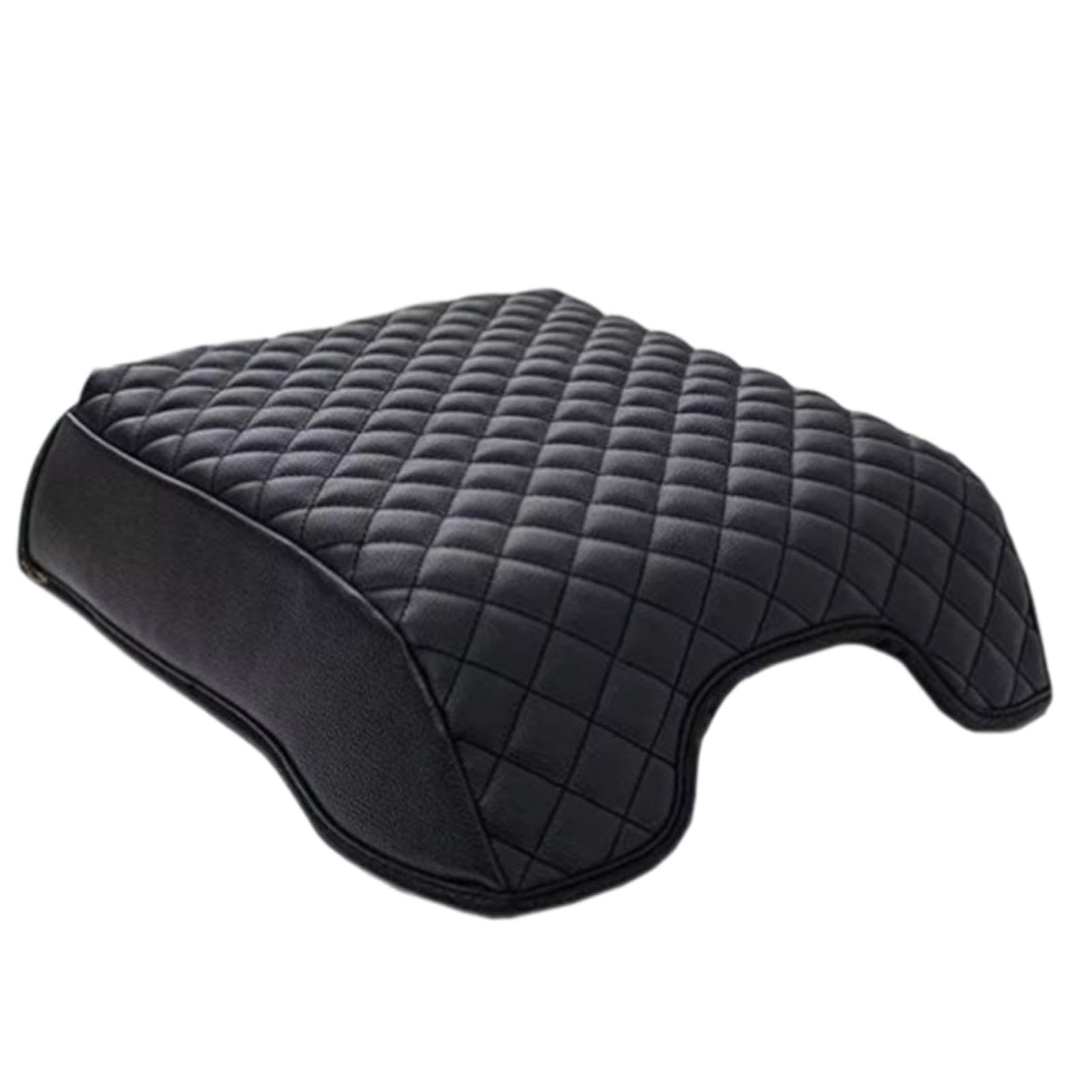 Center Console Cover Pad, PU Leather Cars Arm Rest Cover Pad, Soft Armrest Protector, Car Interior Accessories, Automotive PU Leather Armrest Cover, Easy To Use, Portable for Most Vehicles von Hjatirace