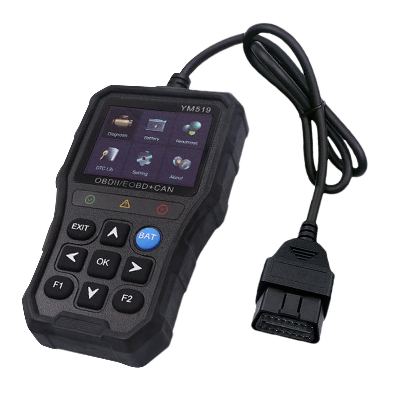 Check Engine Code Reader, Car Code Reader, Enhanced Car Diagnostic Tool Scanner, OBD Scan Tool, Professional Check Engine Code Reader, Easy To Use Portable for Trucks SUVs von Hjatirace