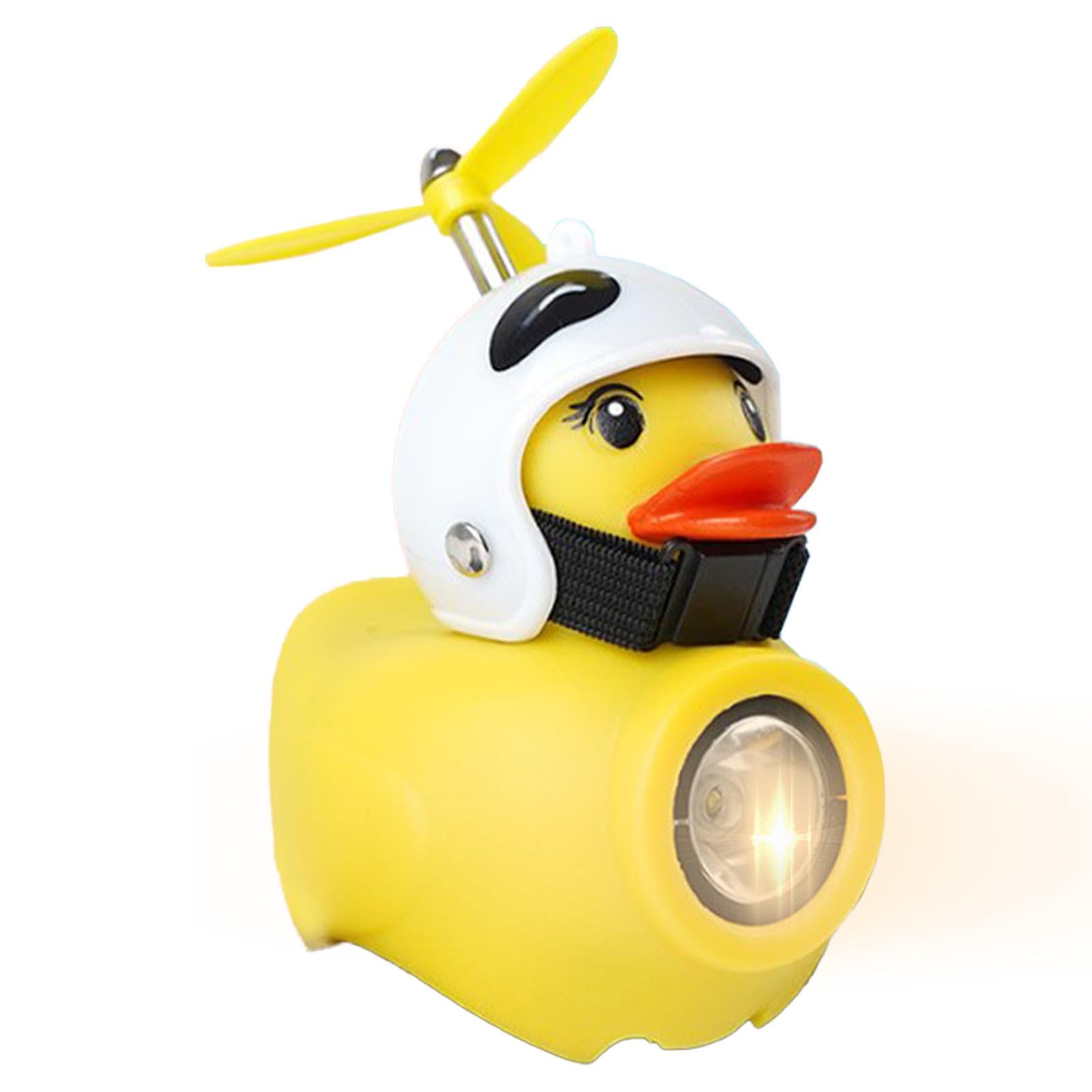 Duck Horn, Loudspeaker Duck Bell, Cute Duck Chirping Horn, Motorcycle Duck Horn, Duck Horn with Light, Decorative Duck-Themed Duck Horn with Propeller for Bicycles von Hjatirace