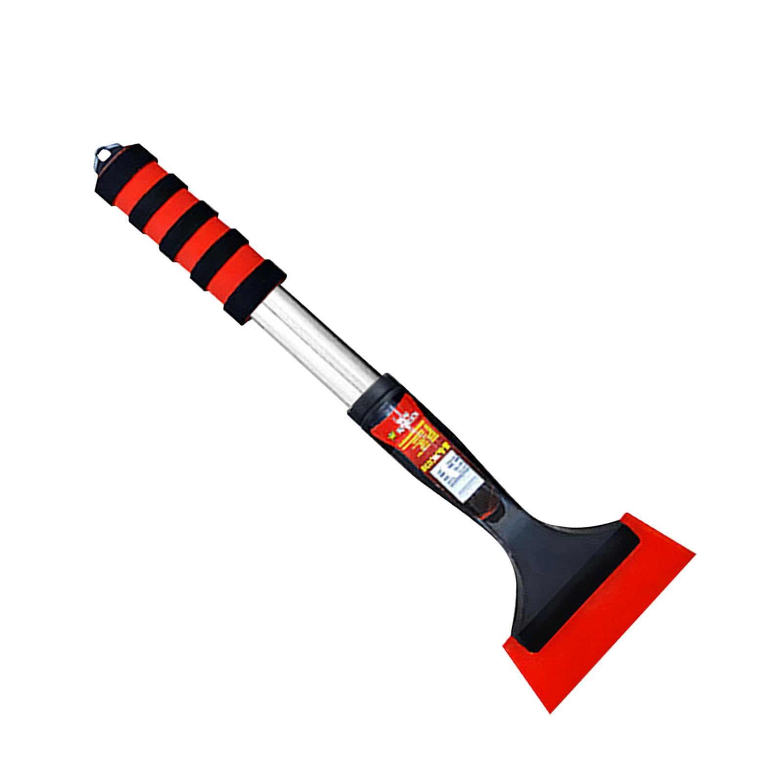 Hjatirace Snow Scraper Shovel, Ergonomic Ice Scraper, Effective No Scratch Automotive, Window Shovel Foam Handle, Effective Frost Ice Removal Tool, Easy to Use, Portable for Frost Removal Quick Ice von Hjatirace