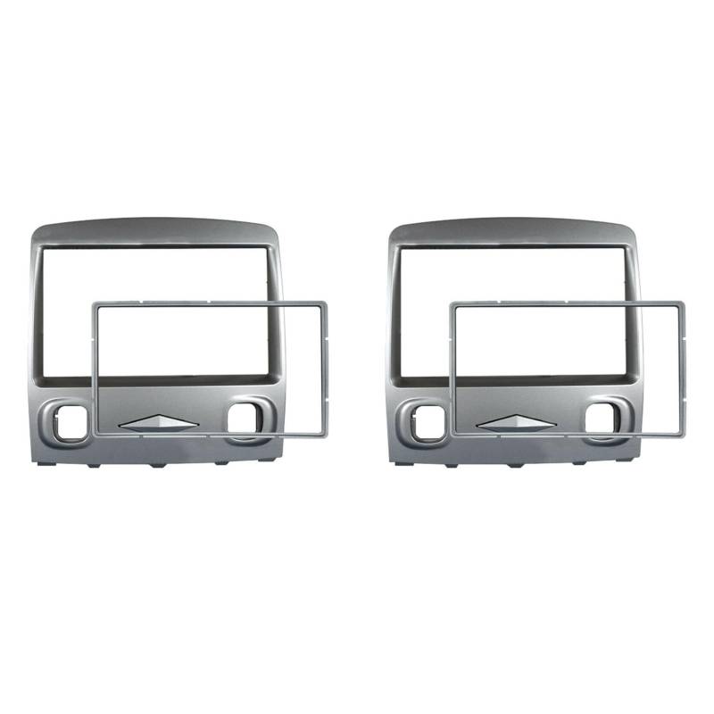 Hlxnyami 2X Auto Stereo Radio Faszien Rahmen 2DIN Stereo Schnittstelle Plate Panel Dash Trim für Escape 2008-10 Tribute 2006-08 von Hlxnyami