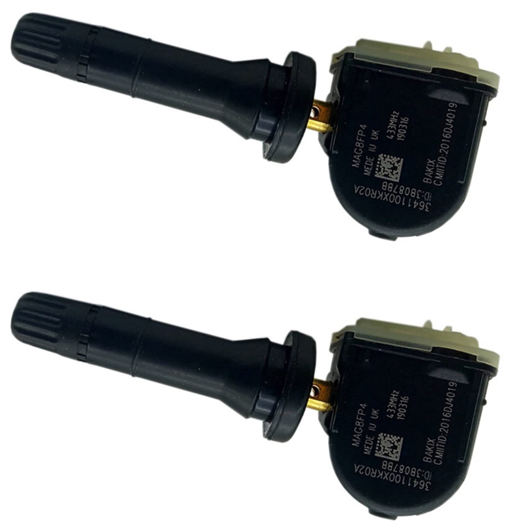 Hlxnyami 2X TPMS Reifen Druck Sensor 433 MHz 3641100XKR02A für 2019 F7 H6 WEY VV5 VV6 VV7 Reifen Sensor Crysler von Hlxnyami