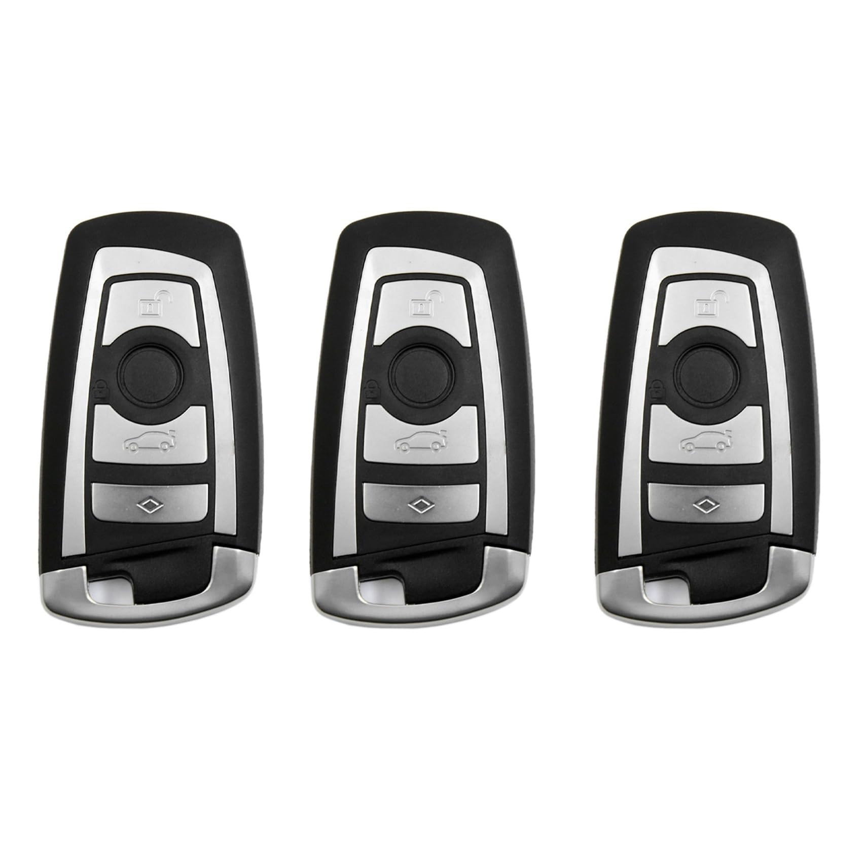 Hlxnyami 3X Auto Smart Remote Schlüssel Fob Fall Klinge für F10 F20 F30 F40 1 3 5 Serie 4 Taste von Hlxnyami