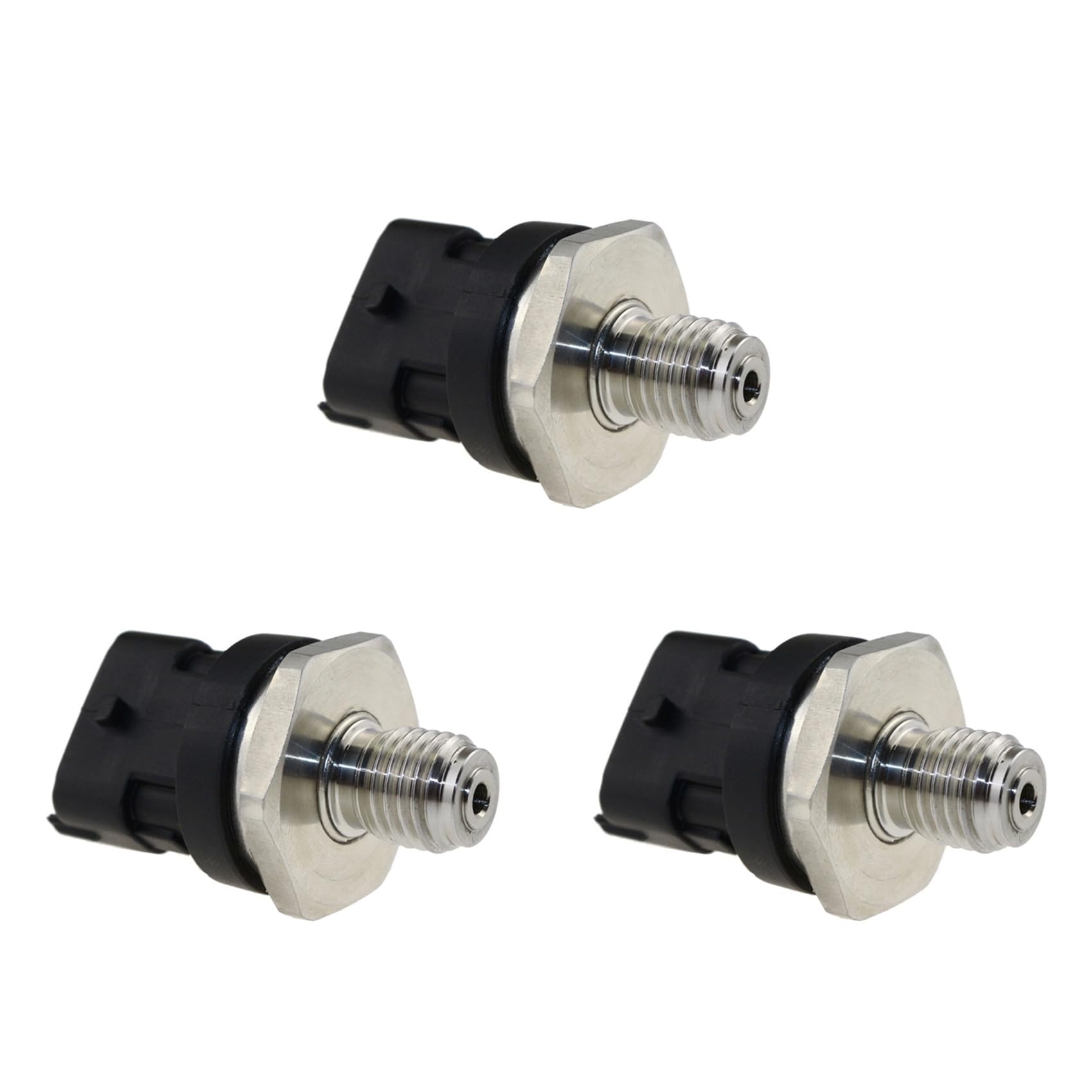 Hlxnyami 3X Neuer Kraftstoff Verteilerrohr Druck Sensor für Santa Trajet Carens Xtrek 31401-27000 0281002909 von Hlxnyami