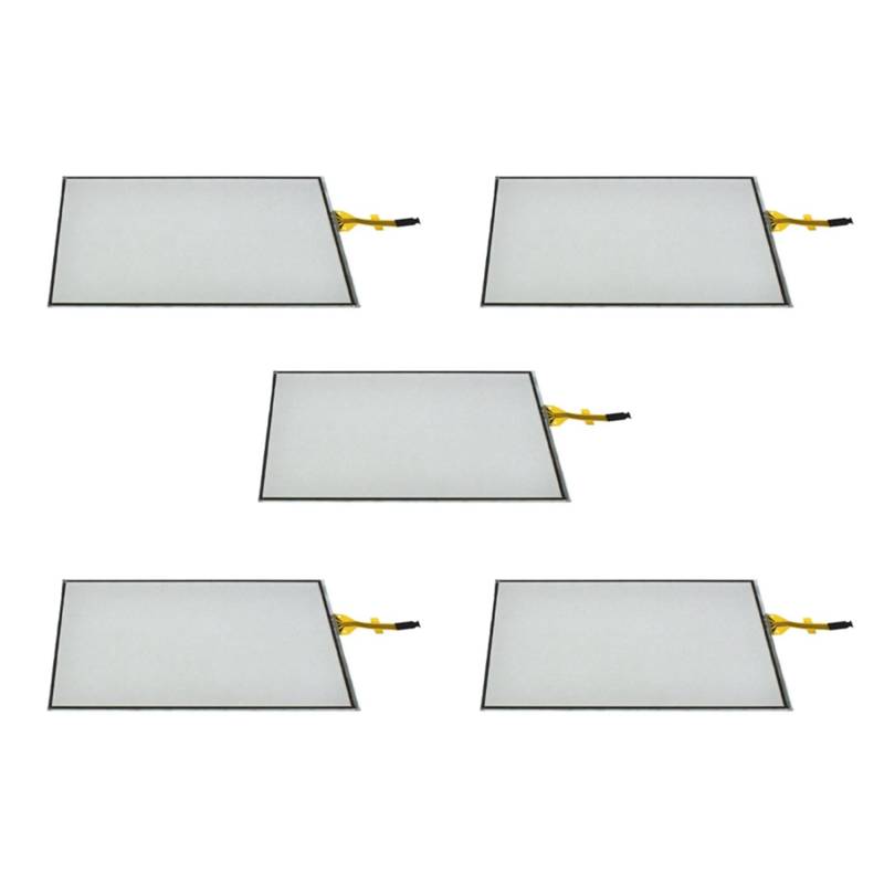 Hlxnyami 5X Auto 7 Bildschirm Glas Digitizer Navigation für 208 2008 C5 C4L C3XR LAM070G004A GCX156AKM-E von Hlxnyami