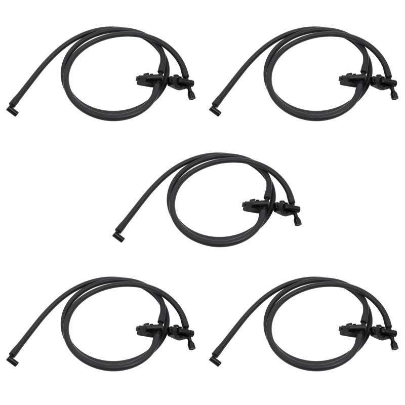 Hlxnyami 5X Neu Windschutzscheibe Scheibenwaschdüse Strahlschlauch A1698600492 für EIN W169 2004-12 / B W245 2005-11, Nicht Beheizt von Hlxnyami