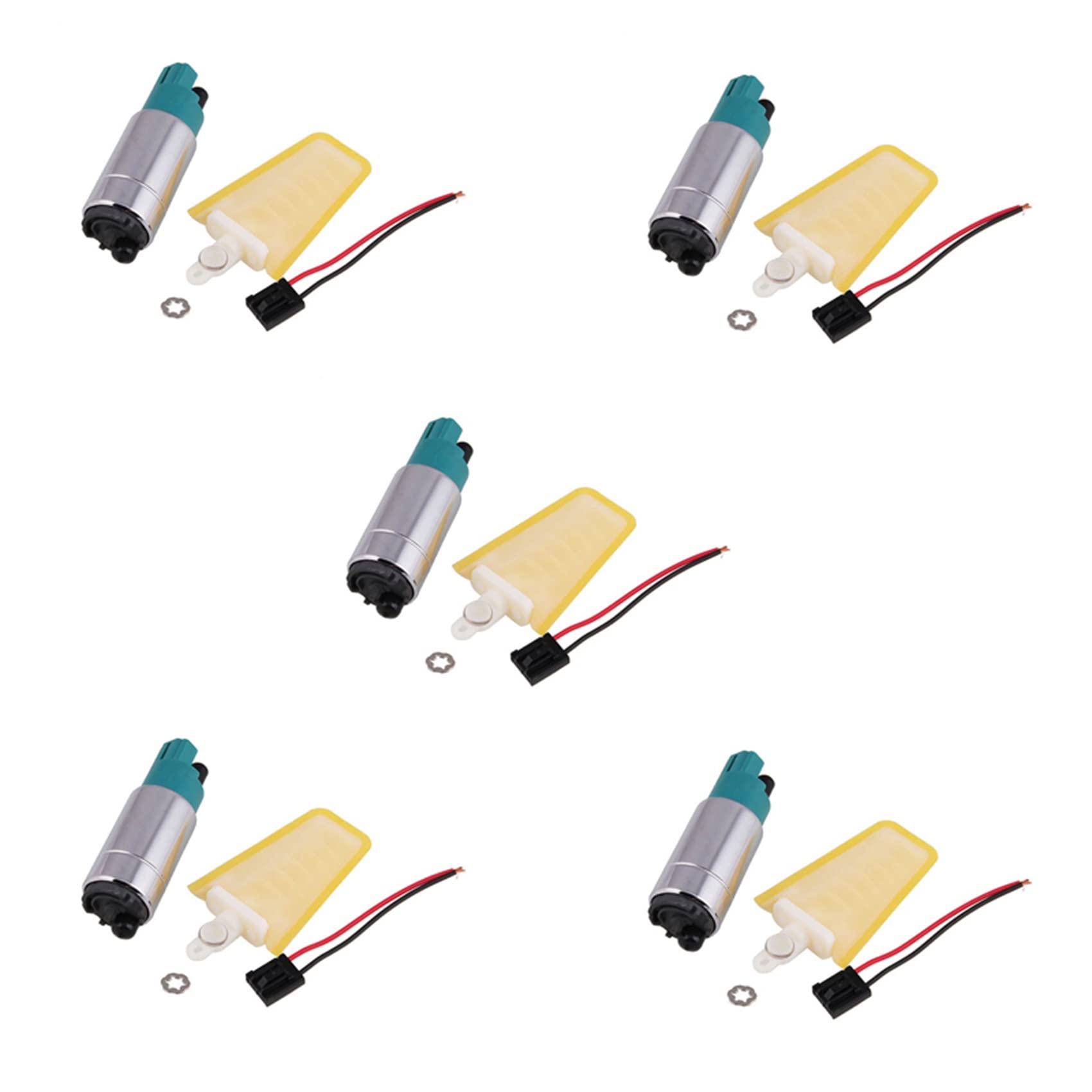 Hlxnyami 5X Universelles Einbaukit für Elektrische Kraftstoff Pumpen Im Tank 38 mm für Ersetzen von Hlxnyami