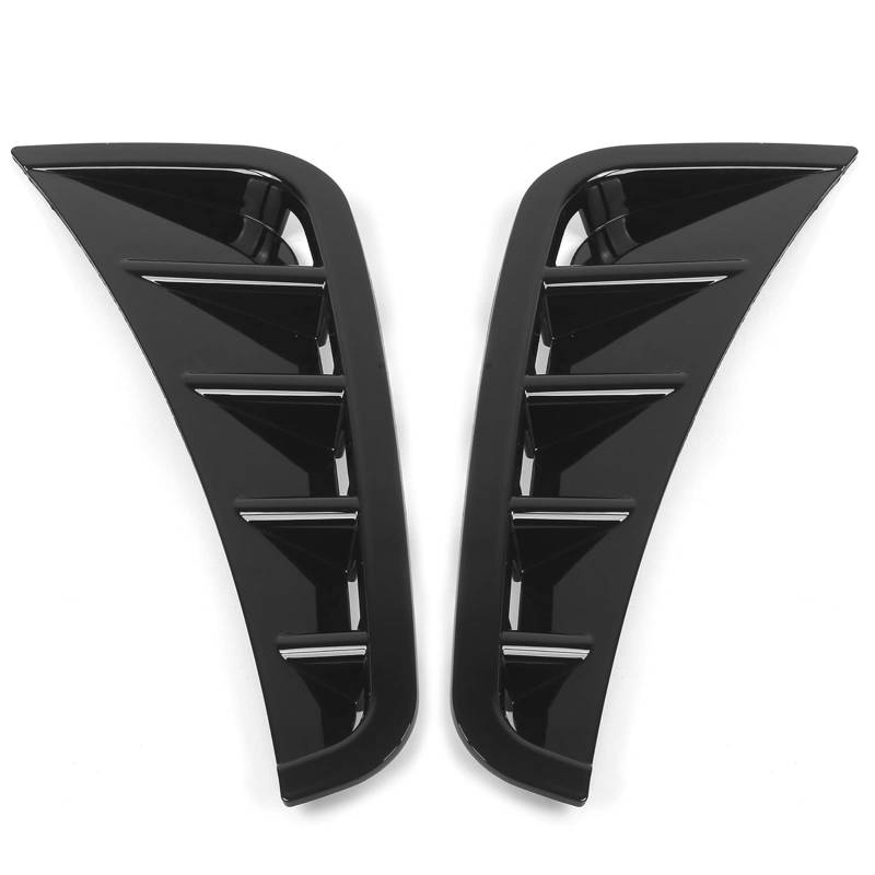 Frontstoßstange Diffusor,Schwarz Frontstoßstange Canard Auto Spoiler Wing Car Adaptions Ersatz für C-Klasse W205 AMG Line 2019+ von Fydun