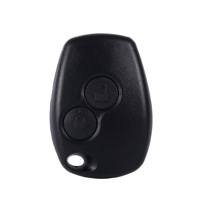 Hlyjoon Schlüssel Gehäuse 2 Tasten Autoschlüssel Gehäuse Kfz Funkschlüssel Fernbedienung Keyless Ersatz Gehäuse für Clio III 2006 2007 2008 2009 2010 Kangoo II 2009 2010 2011 2012 Master 2010-2018 von KIMISS