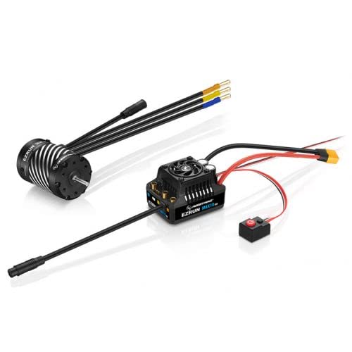 HobbyWing Kombi-Motor 1/10 Ezrun MAX10 G2 140A mit 5mm Schaft 3665SD 4000kV von HobbyWing