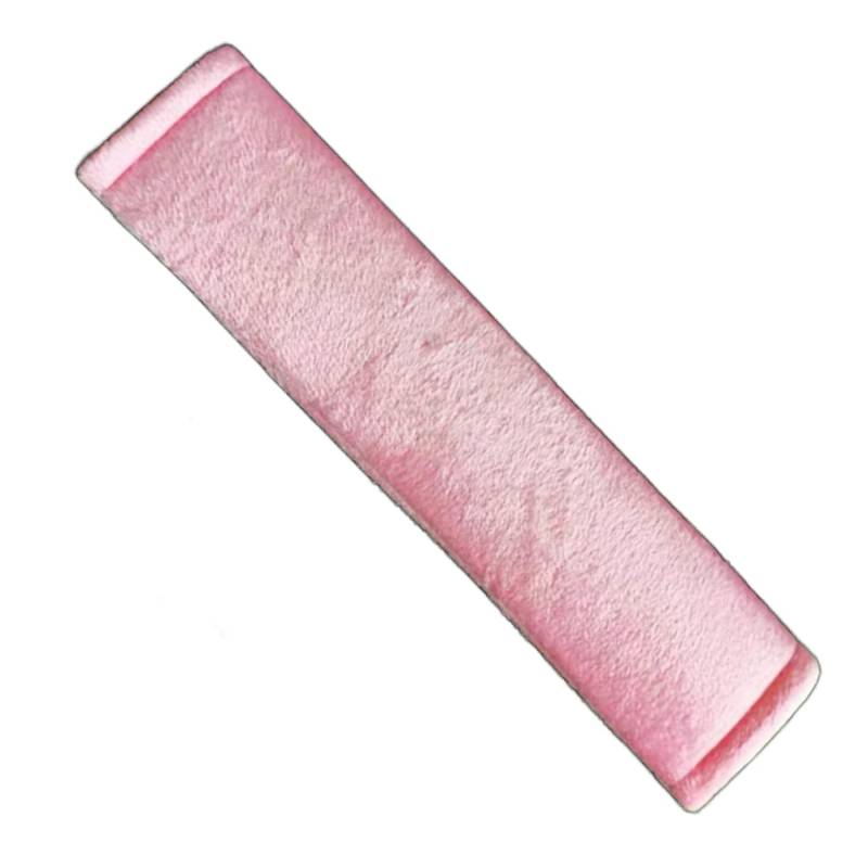 Hoclauho Autositzgurtpolster, Gurtpolster, weiche Schultergurtpolsterung für Erwachsene und Kinder, universell einsetzbar, Schultergurtpolster Kinder, Sitzgurtpolster Erwachsene 25 cm (PINK, 1 PCS) von Hoclauho