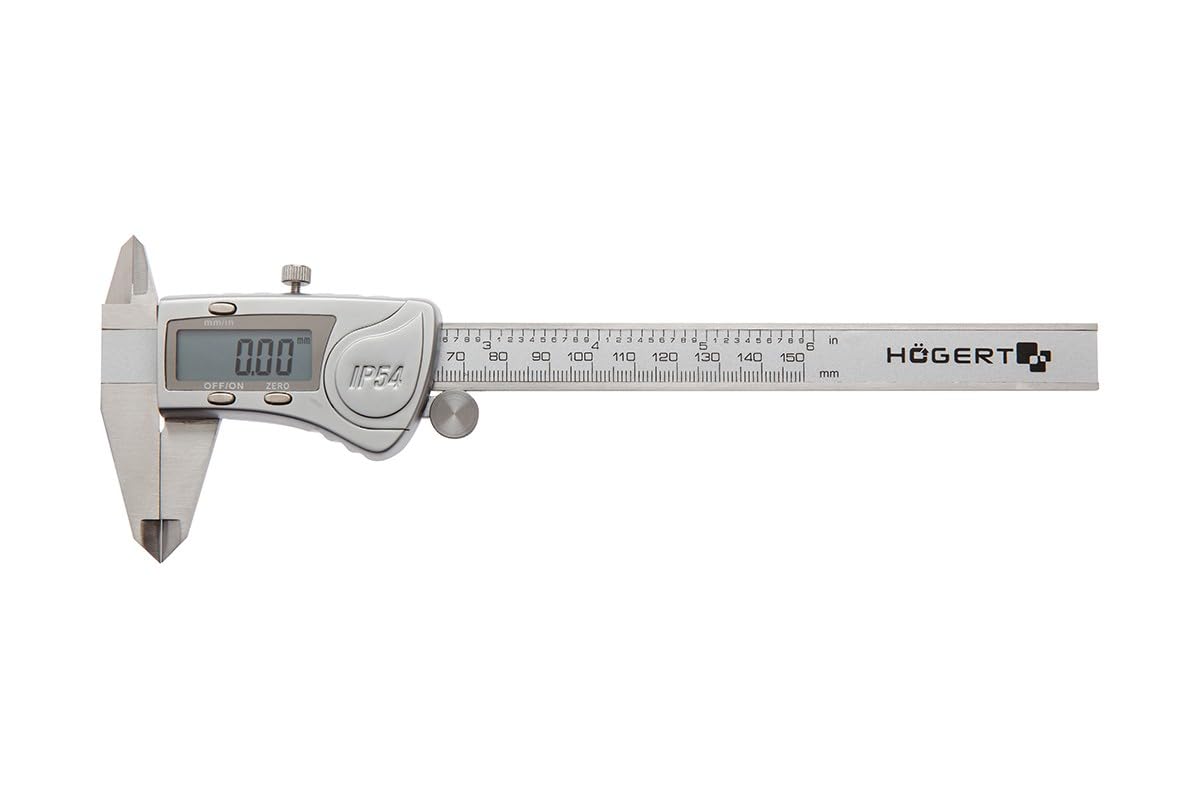 Högert Digitaler Messschieber, Messbereich: 155 mm von Högert Technik