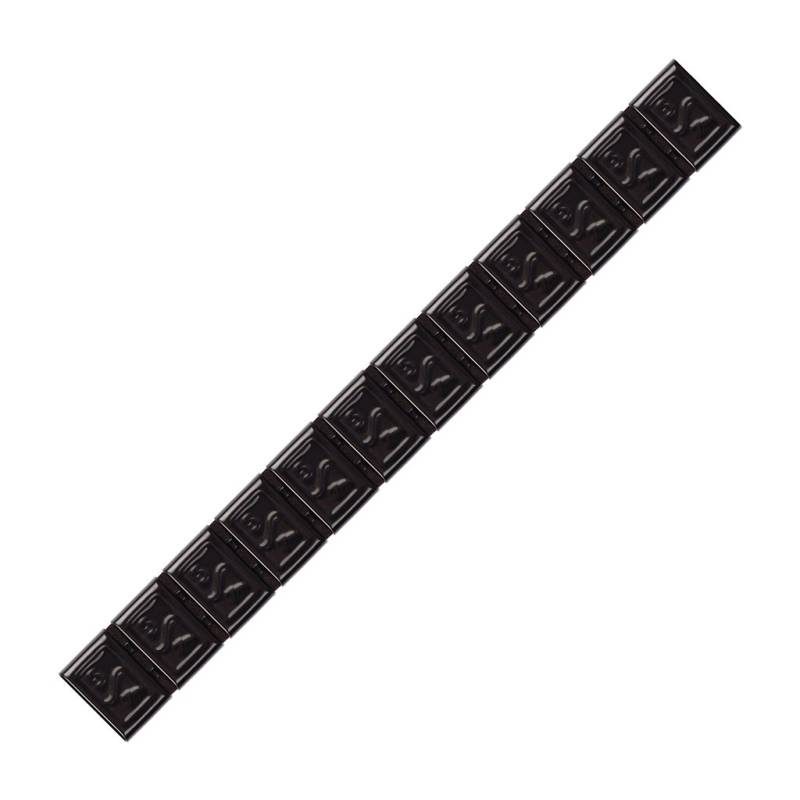 Klebegewichte Zink 12x5gr schwarz (60gr) glänzend von Hofmann Power Weight