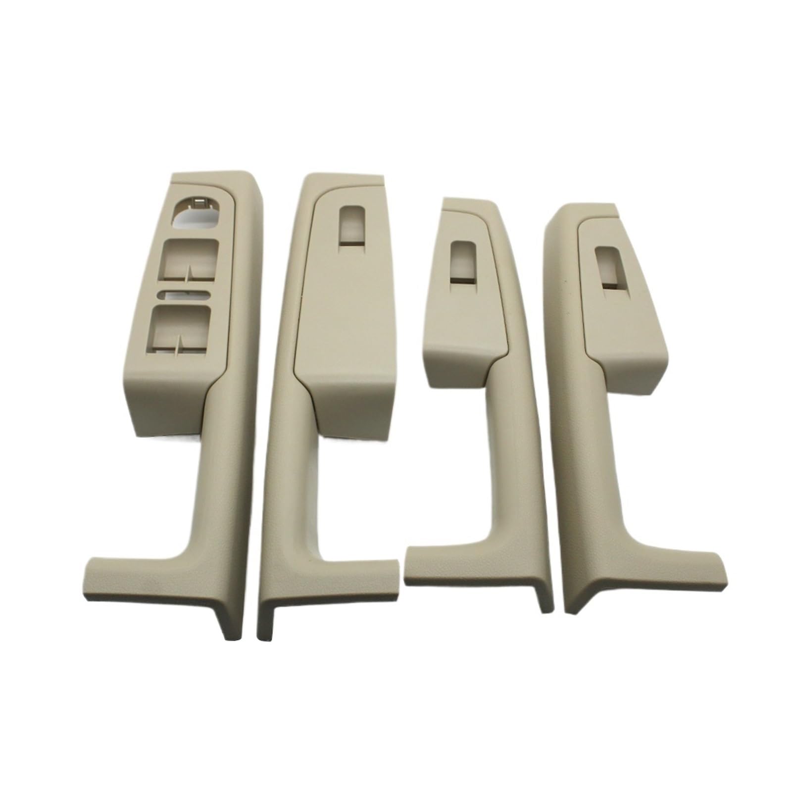 liwei Store 2 STÜCKE/4 STÜCKE Auto Vorne Hinten Türgriff Armlehne Rahmen Schalter Bedienfeld Trim Kompatibel Mit Superb 2008-2013 3TD867157(4PCS-Beige) von Hogen