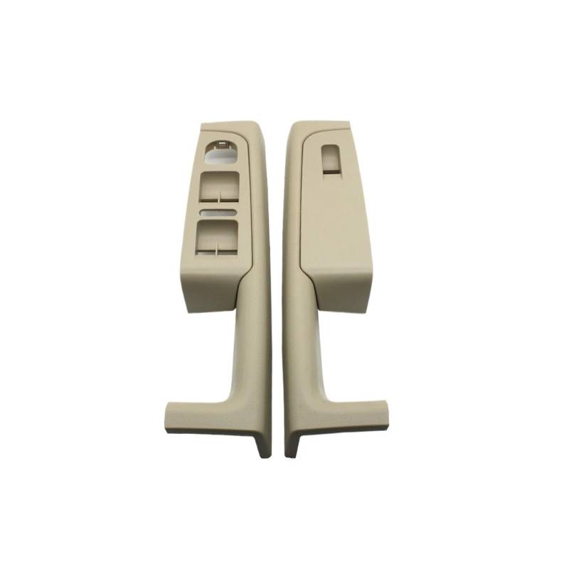 liwei Store 2 STÜCKE/4 STÜCKE Auto Vorne Hinten Türgriff Armlehne Rahmen Schalter Bedienfeld Trim Kompatibel Mit Superb 2008-2013 3TD867157(Front 2PCS-Beige) von Hogen