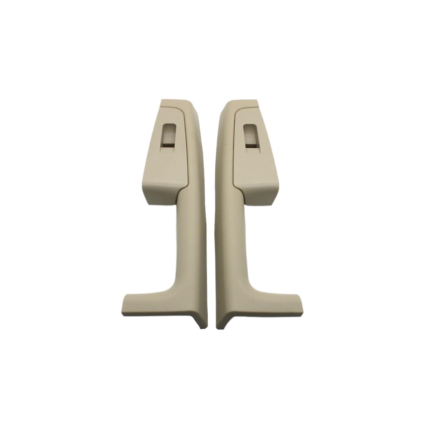 liwei Store 2 STÜCKE/4 STÜCKE Auto Vorne Hinten Türgriff Armlehne Rahmen Schalter Bedienfeld Trim Kompatibel Mit Superb 2008-2013 3TD867157(Rear 2PCS-Beige) von Hogen