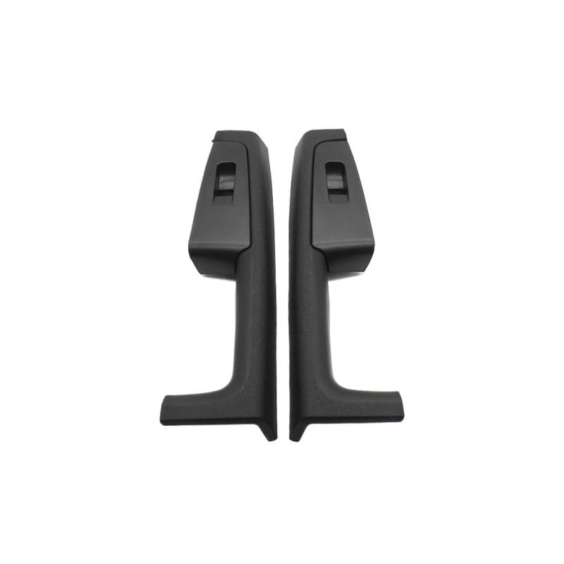 liwei Store 2 STÜCKE/4 STÜCKE Auto Vorne Hinten Türgriff Armlehne Rahmen Schalter Bedienfeld Trim Kompatibel Mit Superb 2008-2013 3TD867157(Rear 2PCS-Black) von Hogen