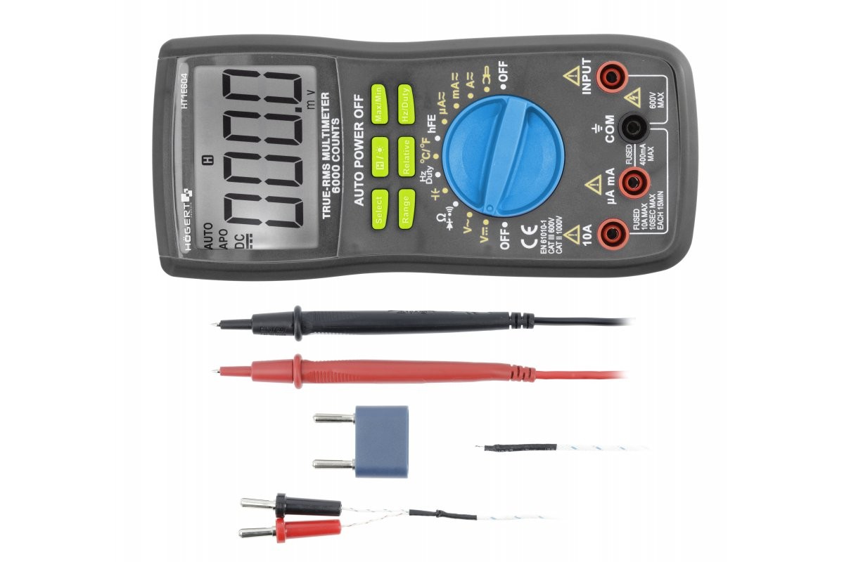 Hogert Technik Multimeter HT1E604 von Hogert Technik