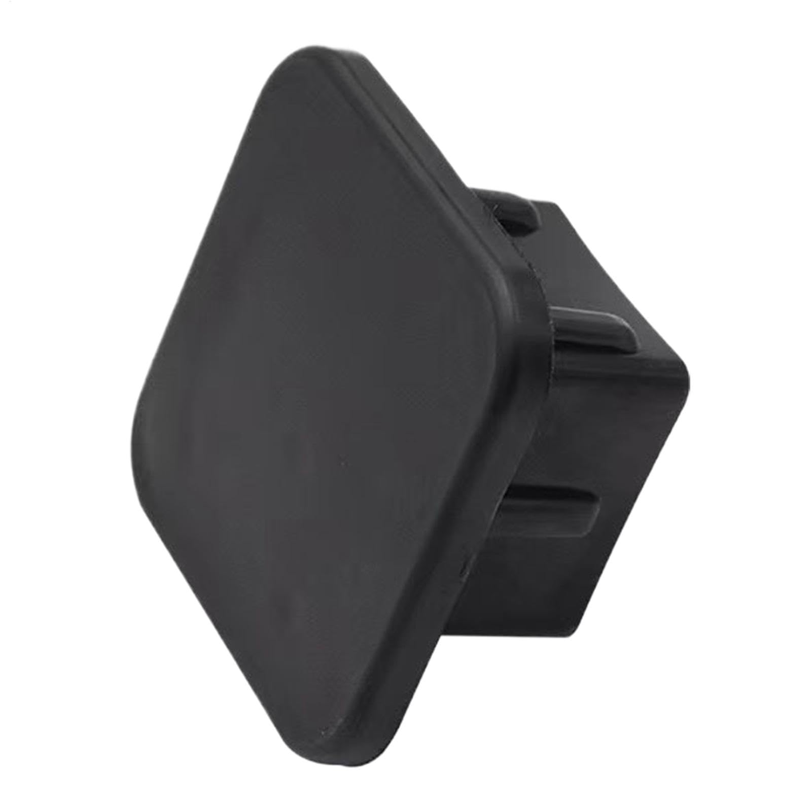 Hogvinnatil Hitch Receiver Cover, Hitch Cover | Quadratische Mundkupplung Staubstecker,Hitching -Hakeneinsatz, Schwarze Schutzverkleidung, Außenautozubehör für Hitch -Empfänger von Hogvinnatil