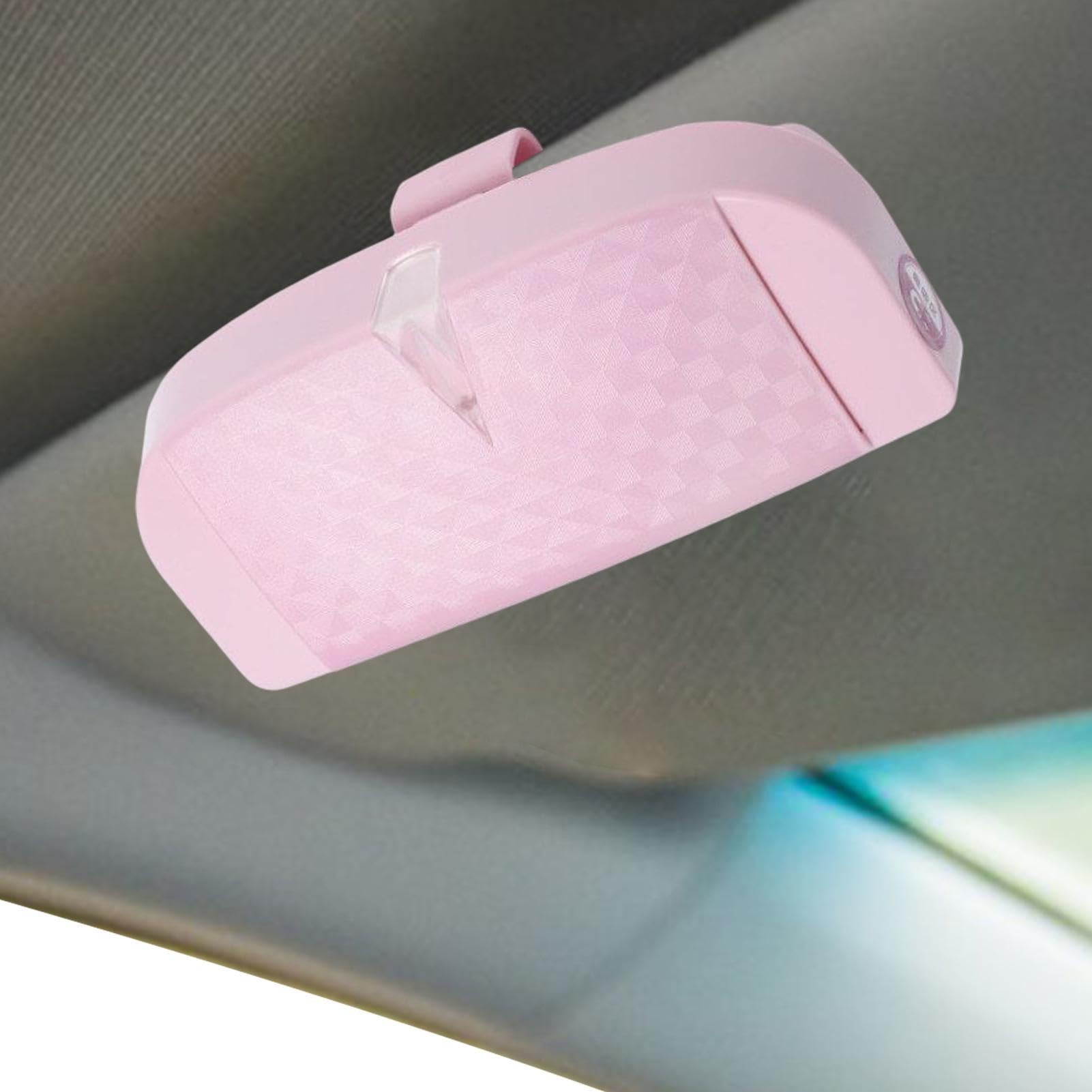 Hogvinnatil Sonnenbrille Clip für Autovisor, Sonnenbrillenhalter Organisator für Auto - Magnetischer Automobil -Brillenhalter,Raumsparende Sonnenbrille Gehäuse, organisierende von Hogvinnatil