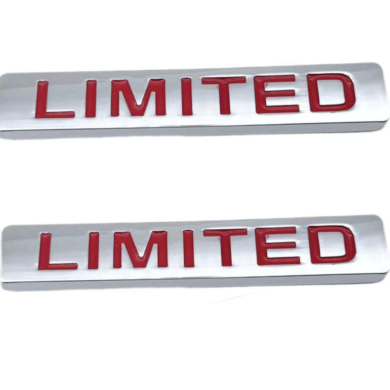 2 STK. Limited Auto Emblem Aufkleber Tür Abzeichen General Motors Truck SUV Motorrad(Red) von HolaDemo