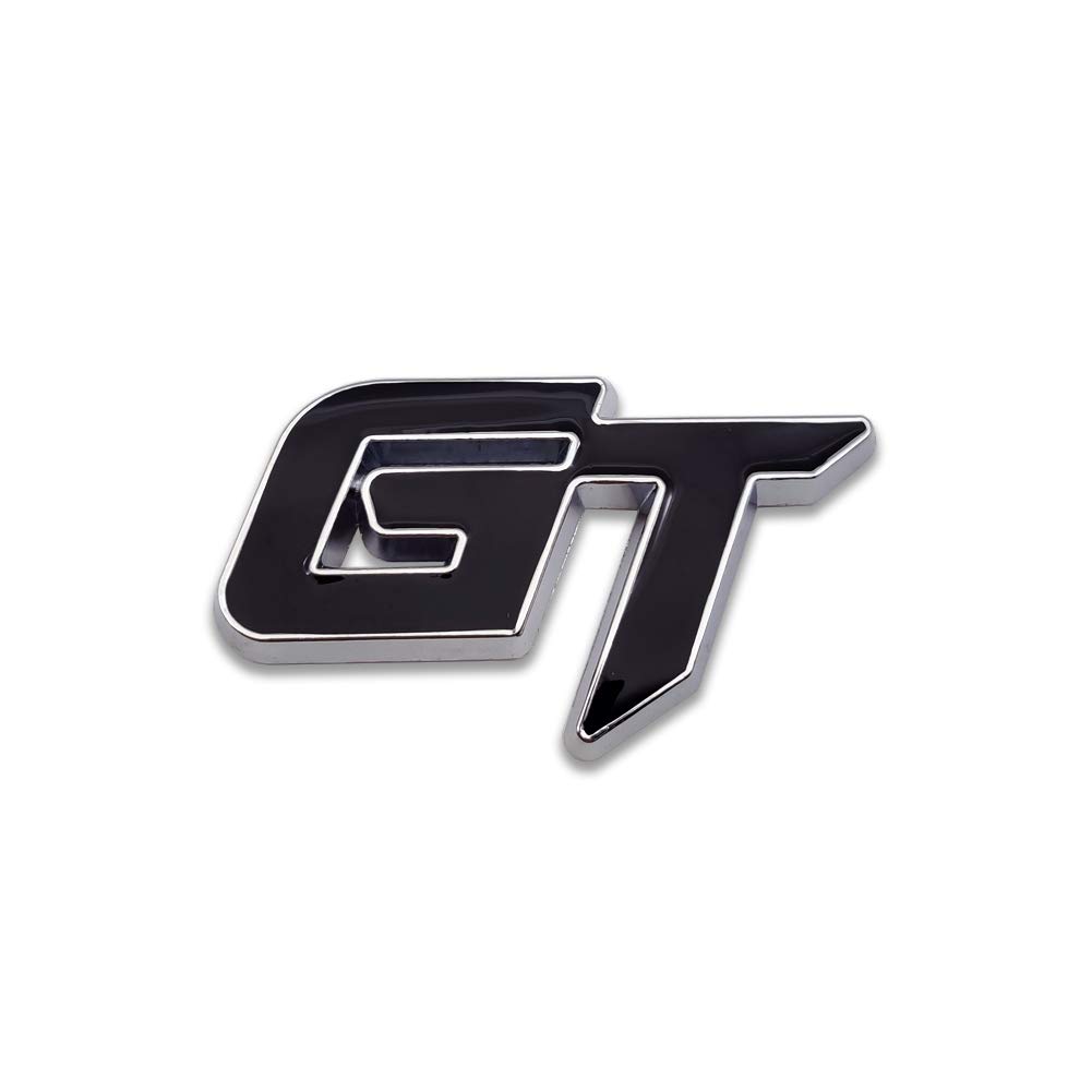 GT Auto Logo Emblem Badge Advanced 3D Award Sport Aufkleber Grand Travel Car Aufkleber(Black) von HolaDemo