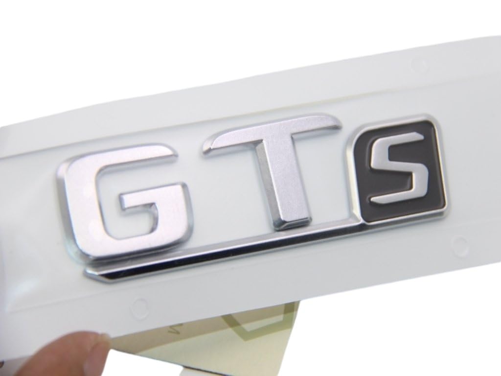 GTs Auto Emblem Decal Car Nummer hinter Buchstaben Aufkleber Badge 3D Stil von HolaDemo