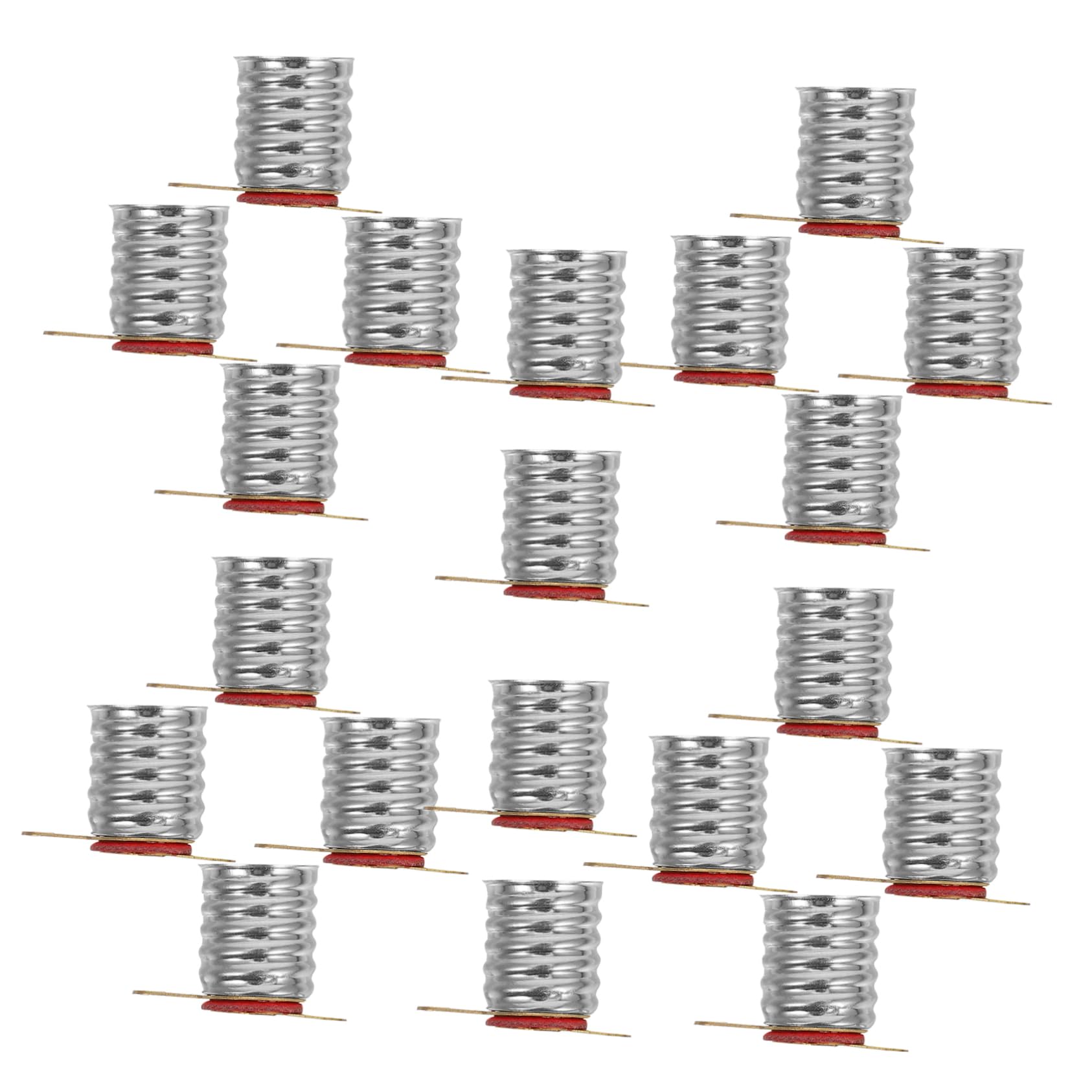 Holibanna 20Stücke Mini LED Lampenfassung Schraubensockel Halterung Für DIY Beleuchtung Physik Experimente Schule Und Studentenlabor Kleine Lichtquellen Für Schaltkreise von Holibanna