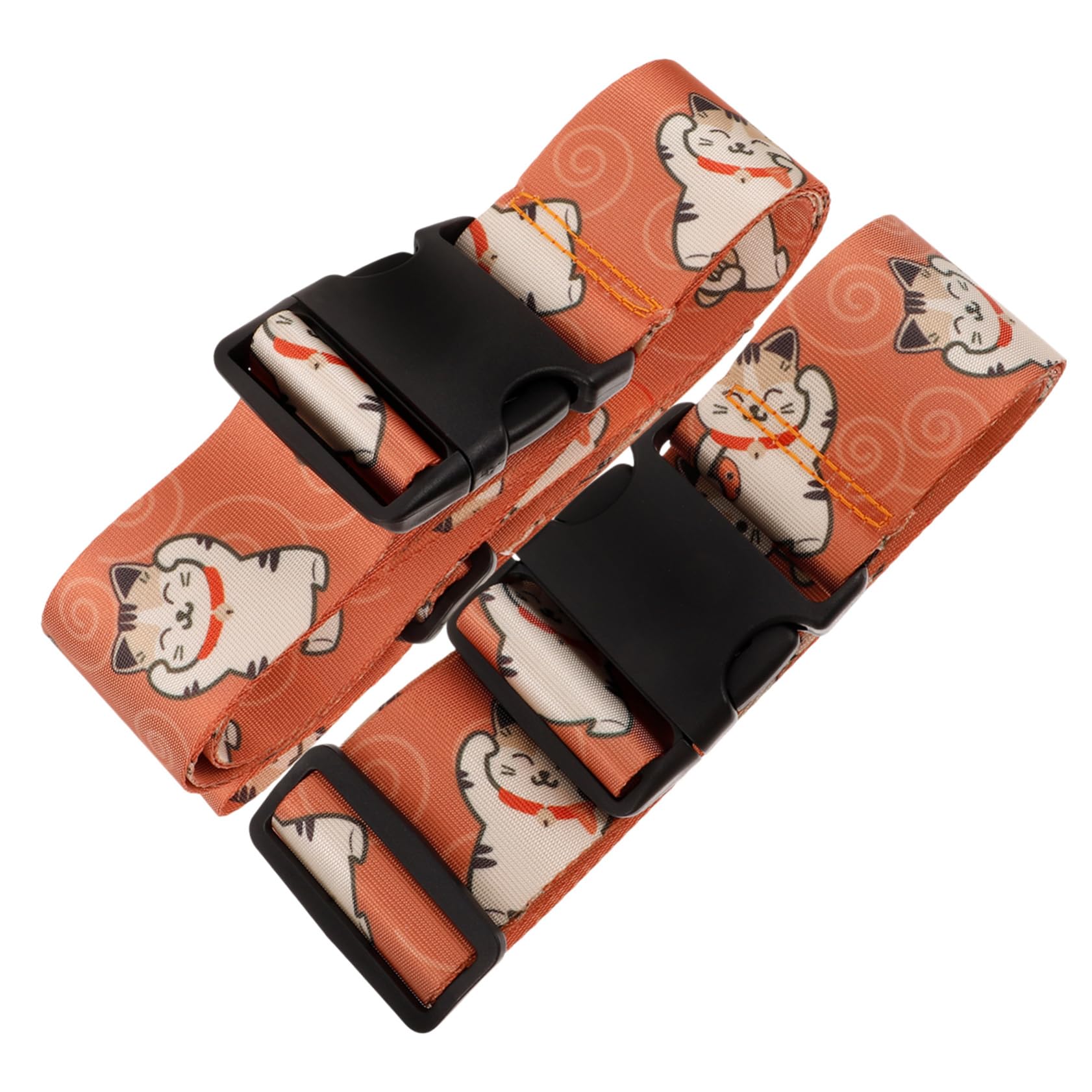 Holibanna Verstellbarer Koffergurt Mit Katzenmuster Strapazierfähiger Gepäckgurt Für Koffer Reise Zubehör Zur Sicherung Von Reisegepäck Luggage Strap Für Unterwegs von Holibanna