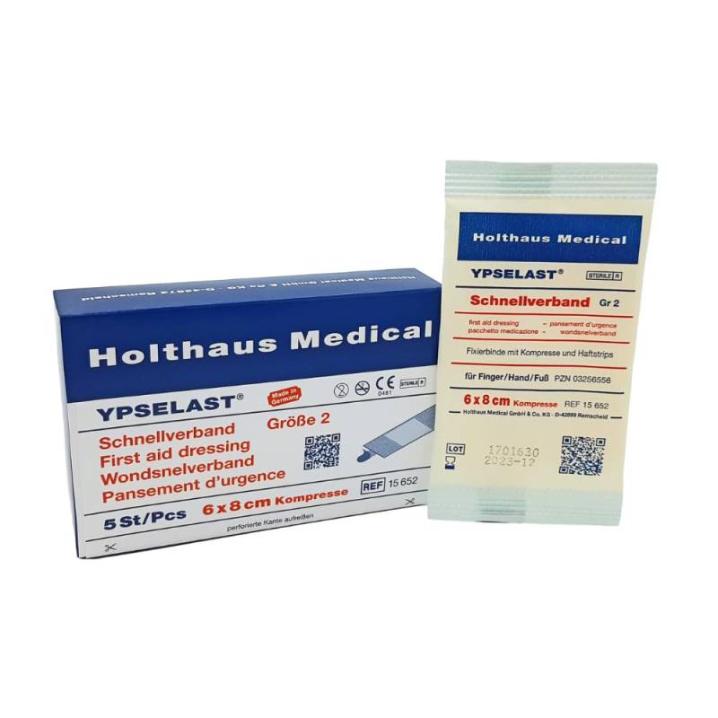 Holthaus Medical YPSELAST® Schnellverband 5 Stück steril Gr 3 von Holthaus Medical