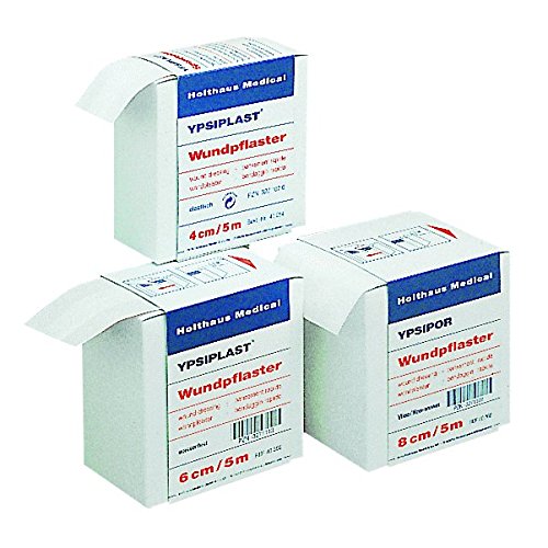 Holthaus Medical YPSIPLAST® Wundpflaster Spenderbox elastisch 8 cm x 5 m von Holthaus Medical