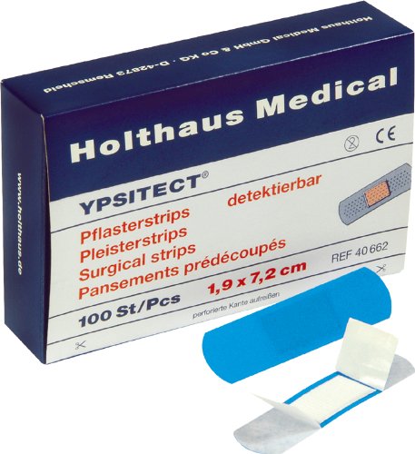 Holthaus Medical YPSITECT® Pflasterstrips 100 Stück wasserfest 1,9 x 7,2 cm von Holthaus Medical