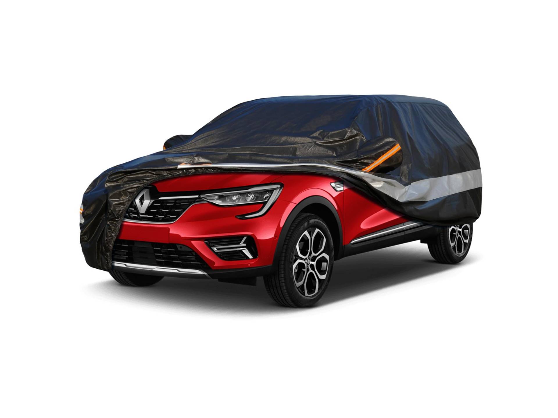 Holthly 10 Schichten Coupé Autoabdeckung Wasserdicht Atmungsaktiv Abdeckung für Renault Arkana(2019-2023). Versand Aus Europäischem Lager. Schwarz von Holthly