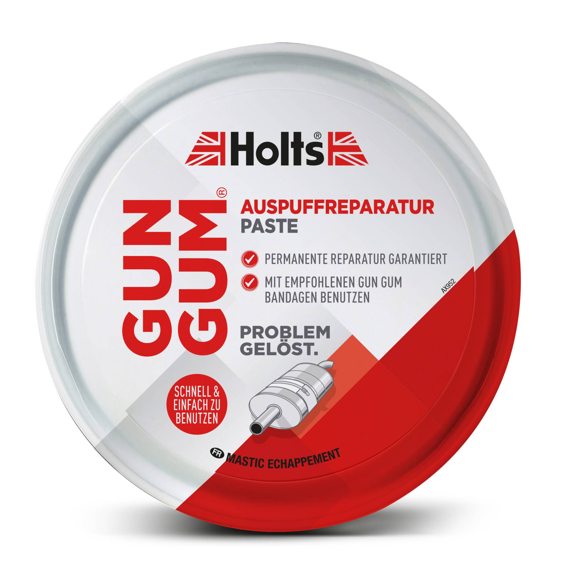 Auspuff-Dichtungspaste Gun Gum, 200 g von Holts