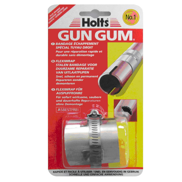 Dichtband für Auspuffrohre Holts Gun Gum Flexi Wrap, 57 x 210 mm von Holts