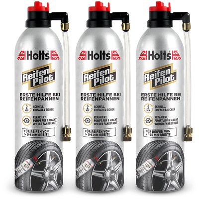 Holts 3x 500 ml Reifen Pilot von Holts