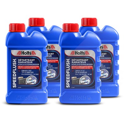 Holts 4x 250 ml Speedflush Kühlsystemreiniger von Holts