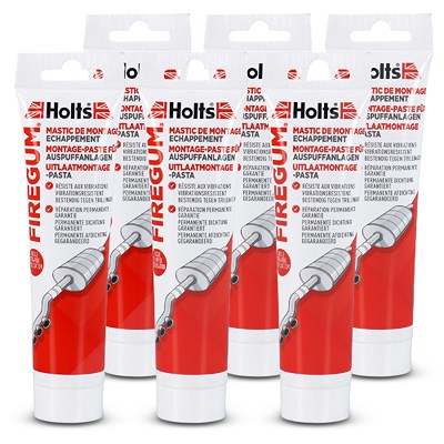 Holts 6x 150 g Firegum Auspuffmontagepaste von Holts