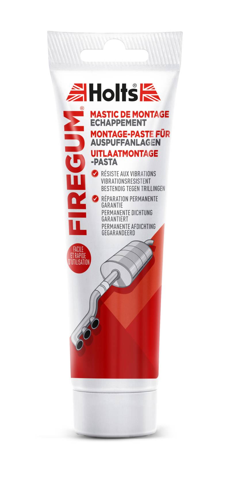 Holts Fire Gum Montage-Paste für Auspuffanlagen, 150g von Holts